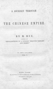 A journey through the Chinese empire