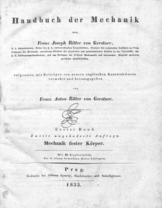 Handbuch der Mechanik