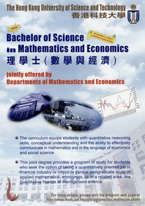 Bachelor of Science in Mathematics and Economics